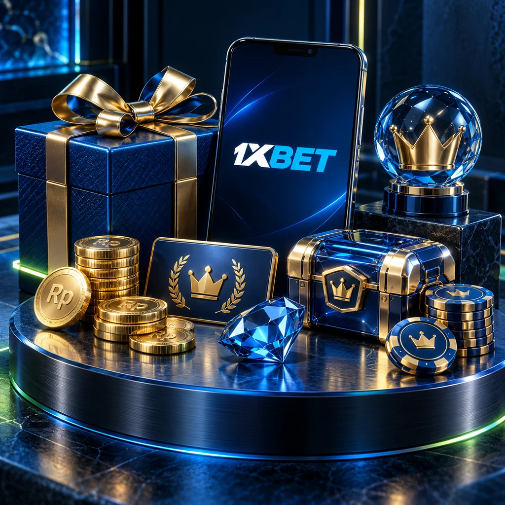 Toko kode promo 1xBet dengan voucher emas dan poin bonus